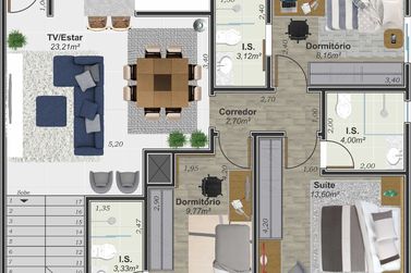 Apartamento &agrave; venda - 95m&sup2; - Jardim Am&eacute;rica