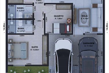 Casa &agrave; venda - 94m&sup2; - Parque Metropolitano