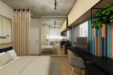 Apartamento &agrave; venda - 27m&sup2; - Zona III