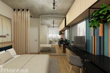 Apartamento &agrave; venda - 27m&sup2; - Zona III