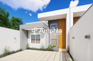 Casa &agrave; venda - 76m&sup2; - Cascavel Velho