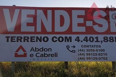 Terreno &agrave; venda - 4401m&sup2; - As Margens da Rodovia Moacyr Loures Pacheco