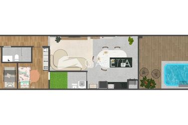 Casa &agrave; venda - 85m&sup2; - VILA BECKER