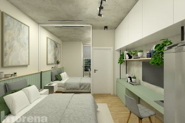 Apartamento &agrave; venda - 27m&sup2; - Zona III