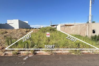 Terreno &agrave; venda - 220m&sup2; - Parque Residencial Metropolitano