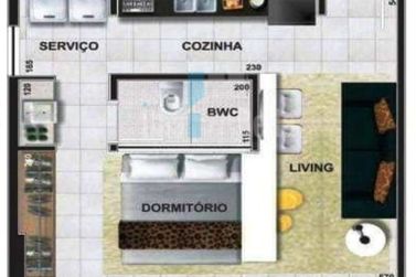 Loft &agrave; venda - 36m&sup2; - Zona III