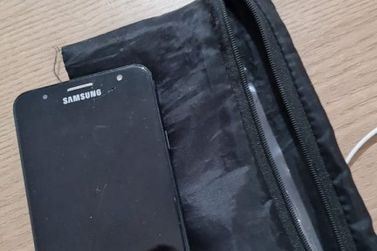 Celular Samsung é encontrado em Porto União