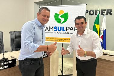 Prefeito Antônio de Cruz Machado toma posse como presidente da AMSULPAR 