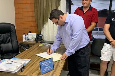  Rodrigo Bazzi Araujo assume como prefeito em exercício de Paula Freitas