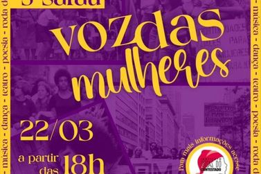 3º Sarau Voz das Mulheres acontece na próxima semana em União da Vitória