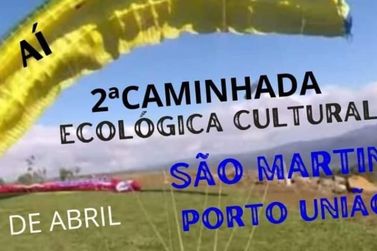 Segunda Caminhada Ecológica em São Martinho acontece no próximo dia 21