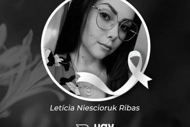 Comunidade lamenta o falecimento da jovem Letícia Niescioruk Ribas