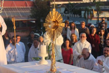 Celebração de Corpus Christi será transmitida ao vivo pela Educadora Uniguaçu