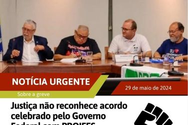 Comando de greve emite comunicado referente ao IFPR Campus União da Vitória