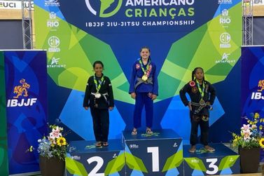 Atleta de 9 anos do Vale do Igua&ccedil;u &eacute; destaque em competi&ccedil;&atilde;o de Jiu-Jitsu