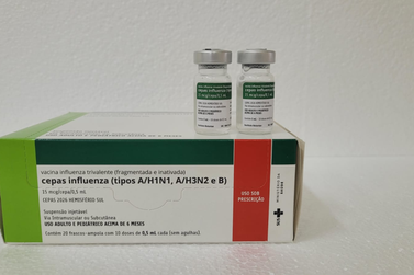 Secretaria da Sa&uacute;de distribui novas doses da vacina contra a Influenza 
