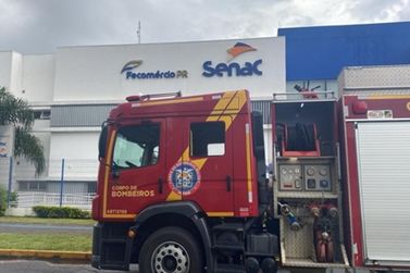 Vazamento de g&aacute;s provoca evacua&ccedil;&atilde;o do Sesc/Senac em Uni&atilde;o da Vit&oacute;ria