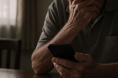 Homem cai em golpe ap&oacute;s compartilhar tela do celular e tem preju&iacute;zo em Rio Azul