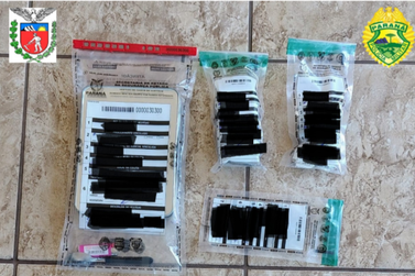 Pol&iacute;cia apreende coca&iacute;na e prende suspeito por tr&aacute;fico em Uni&atilde;o da Vit&oacute;ria