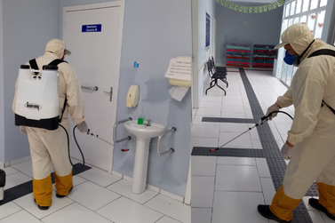 Porto Uni&atilde;o aplica inseticida em escolas e unidades de sa&uacute;de contra a dengue