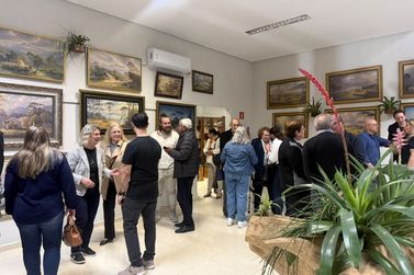 Museu Aniz Domingos recebe exposi&ccedil;&atilde;o de obras do pintor Erich Will