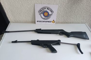 Crian&ccedil;a de 3 anos &eacute; atingida no rosto por disparo acidental de espingarda de press&atilde;o
