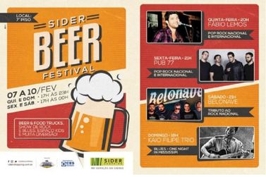 Portal da Cidade fará a Cobertura do Sider Beer Festival neste sábado, dia 09