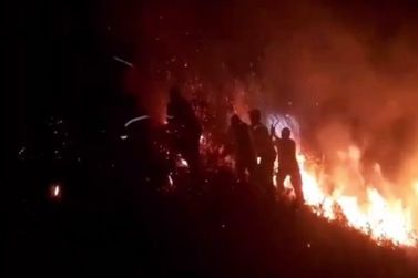 Incêndio atinge parte alta do Parque Nacional do Itatiaia