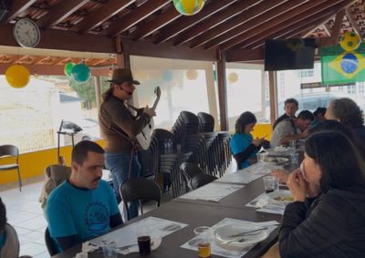 Atividade reuniu m&uacute;sica com Anderson Martins, gastronomia e patrim&ocirc;nio cultural