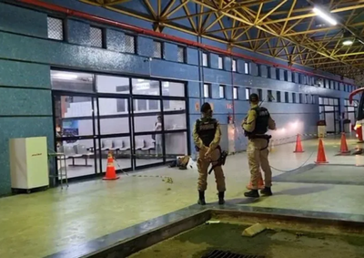 Suspeito foi localizado pela Pol&iacute;cia Militar momentos ap&oacute;s a ocorr&ecirc;ncia