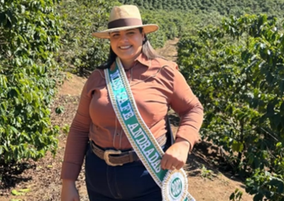 Isabela Ubaldo Mascarelo, moradora da zona rural de Andradas, participa da 14&ordf; edi&ccedil;&atilde;o do concurso