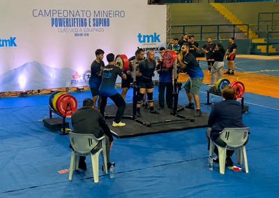 Rafael Pastre atingiu a marca de 275 quilos e agora se prepara para disputar o Campeonato Sul-Americano