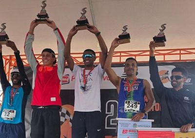 Kau&ecirc; de Souza ficou o primeiro lugar nos 5 km da Corrida Sonia Esportes