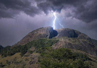 Previs&atilde;o indica possibilidade de chuva intensa, ventos fortes e queda de granizo