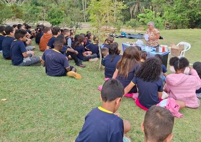 Encontro no Parque Municipal Ricardo Sasseron reuniu hist&oacute;ria, literatura, m&uacute;sica e atividades relacionadas ao meio ambiente