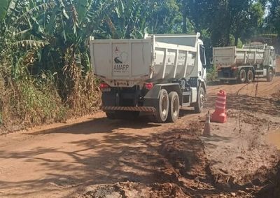 Interven&ccedil;&atilde;o acontece no sentido bairros-centro e motoristas dever&atilde;o utilizar a estrada dos Peres como alternativa