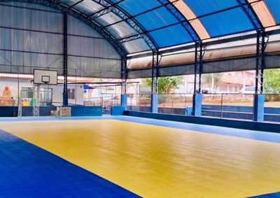 Espa&ccedil;o da Escola Pedro de Alc&acirc;ntara j&aacute; est&aacute; liberado para uso e beneficia alunos da rede municipal