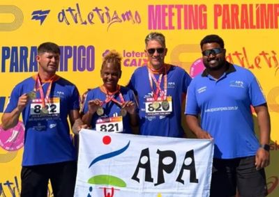 Tr&ecirc;s representantes da Associa&ccedil;&atilde;o Paradesportista de Atibaia venceram todas as provas disputadas na competi&ccedil;&atilde;o realizada em Salvador