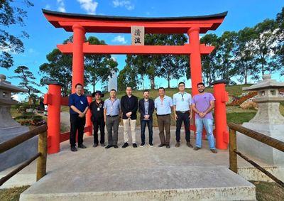Noguchi Yasushi esteve no evento neste s&aacute;bado (19) e destacou a import&acirc;ncia da festa para a amizade entre Brasil e Jap&atilde;o