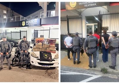 Ve&iacute;culo suspeito foi localizado em um supermercado da cidade, onde a PM encontrou caixas de caf&eacute; e outros produtos