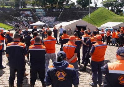 Simulado preparou equipes para atuar em conjunto em situa&ccedil;&otilde;es de risco, como temporais e outros eventos clim&aacute;ticos extremos
