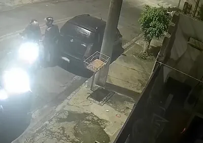 Pe&ccedil;a foi levada de um Fiat Idea durante a madrugada; c&acirc;meras da regi&atilde;o podem ter registrado a a&ccedil;&atilde;o