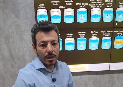Em v&iacute;deo publicado em suas redes sociais, prefeito explica redu&ccedil;&atilde;o de press&atilde;o e apresenta medidas previstas para melhorar o abastecimento na cidade