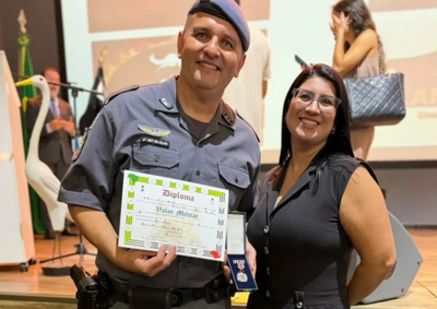 Sargento Filho foi homenageado durante solenidade pelos 20 anos do batalh&atilde;o sediado em Mirassol