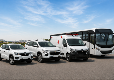 Editais detalham aquisi&ccedil;&atilde;o de ve&iacute;culos para transporte de passageiros, servi&ccedil;os municipais e atendimento da sa&uacute;de