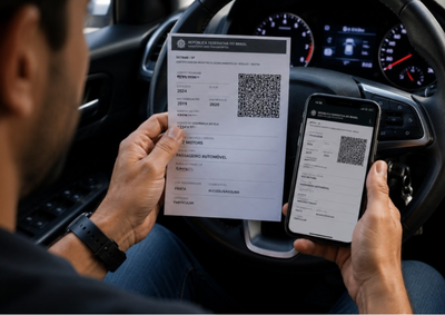 Motoristas com placas finais 1 e 2 t&ecirc;m at&eacute; 31 de julho para regularizar o documento; taxa &eacute; de R$ 174,08
