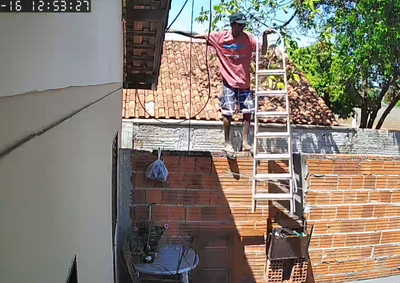 Crime ocorreu durante a tarde no bairro Colina Sul; v&iacute;tima entregou imagens de c&acirc;meras &agrave; Pol&iacute;cia Civil para auxiliar na investiga&ccedil;&atilde;o