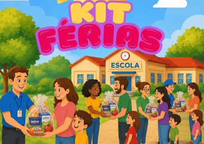 Iniciativa da prefeitura distribuir&aacute; os alimentos nesta sexta-feira para atender estudantes no recesso