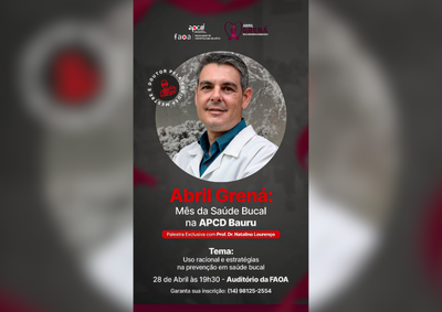 Encontro ser&aacute; realizado nesta segunda-feira (28), &agrave;s 19h30, no Audit&oacute;rio da FAOA, com participa&ccedil;&atilde;o do Prof. Dr. Natalino Louren&ccedil;o. 
