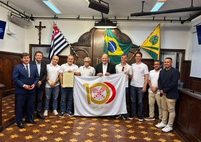 Mo&ccedil;&atilde;o de Aplauso proposta pelo vereador Jos&eacute; Roberto Segalla celebra tradi&ccedil;&atilde;o, compromisso social e fortalecimento do esporte na cidade